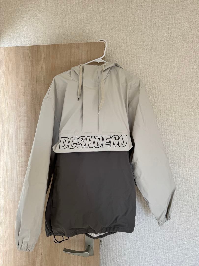 DC プルオーバーウェア ホワイト スノボウェア ユニセックス 上下セット S