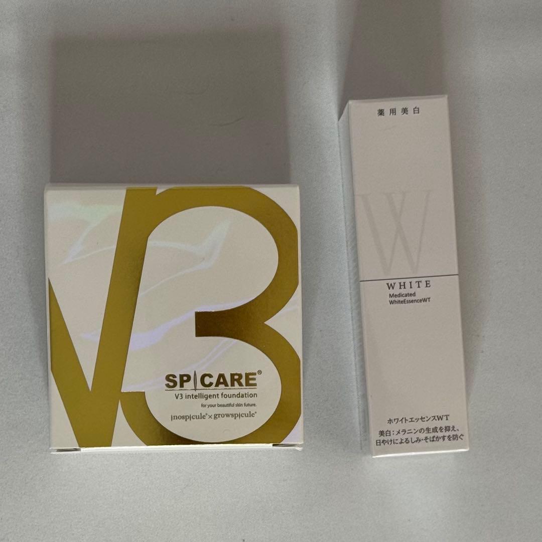 スピケアV3ファンデーションインテリジェント& ホワイトメディカルホワイトニング