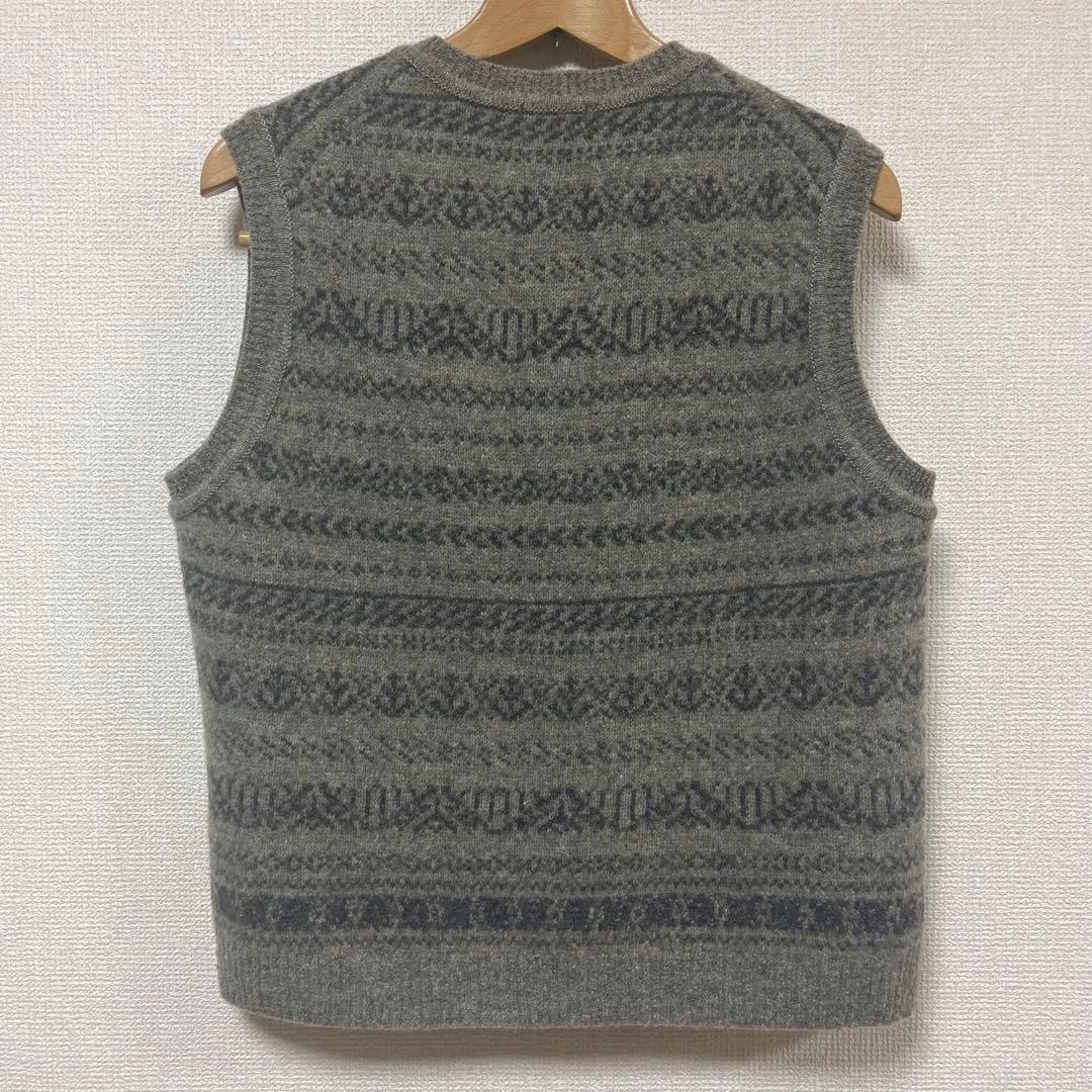 2025AW☆パドカレ pas de calais Vネックベスト ジレ ニット