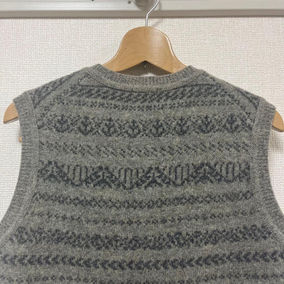 2025AW☆パドカレ pas de calais Vネックベスト ジレ ニット