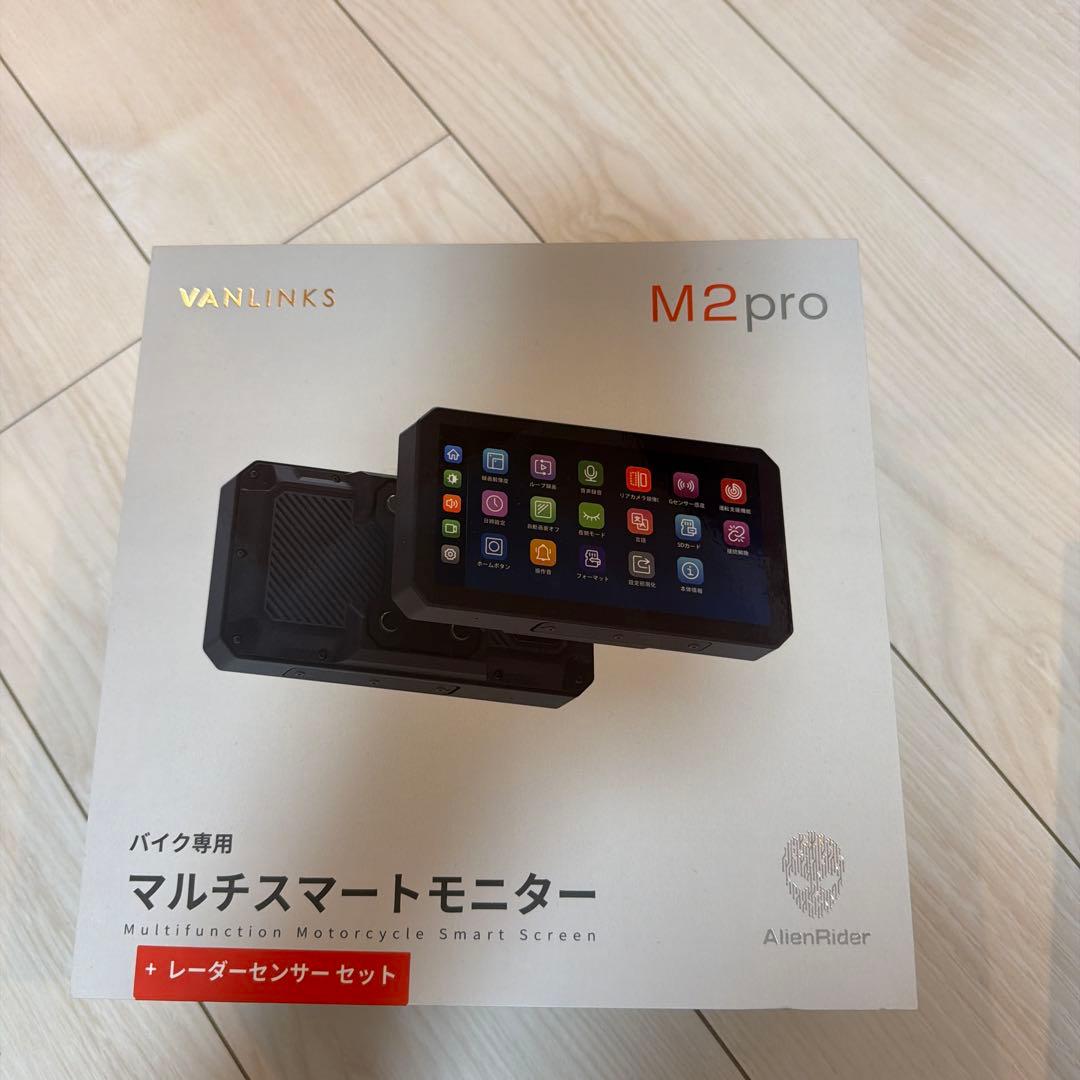 【ジャンク】Vanlinks M2Pro バイク　スマートモニター