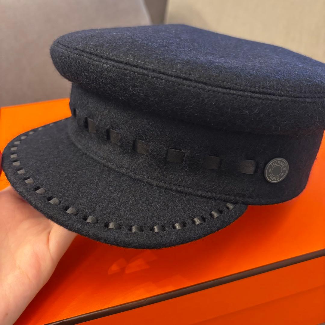 エルメス　ウールキャスケット