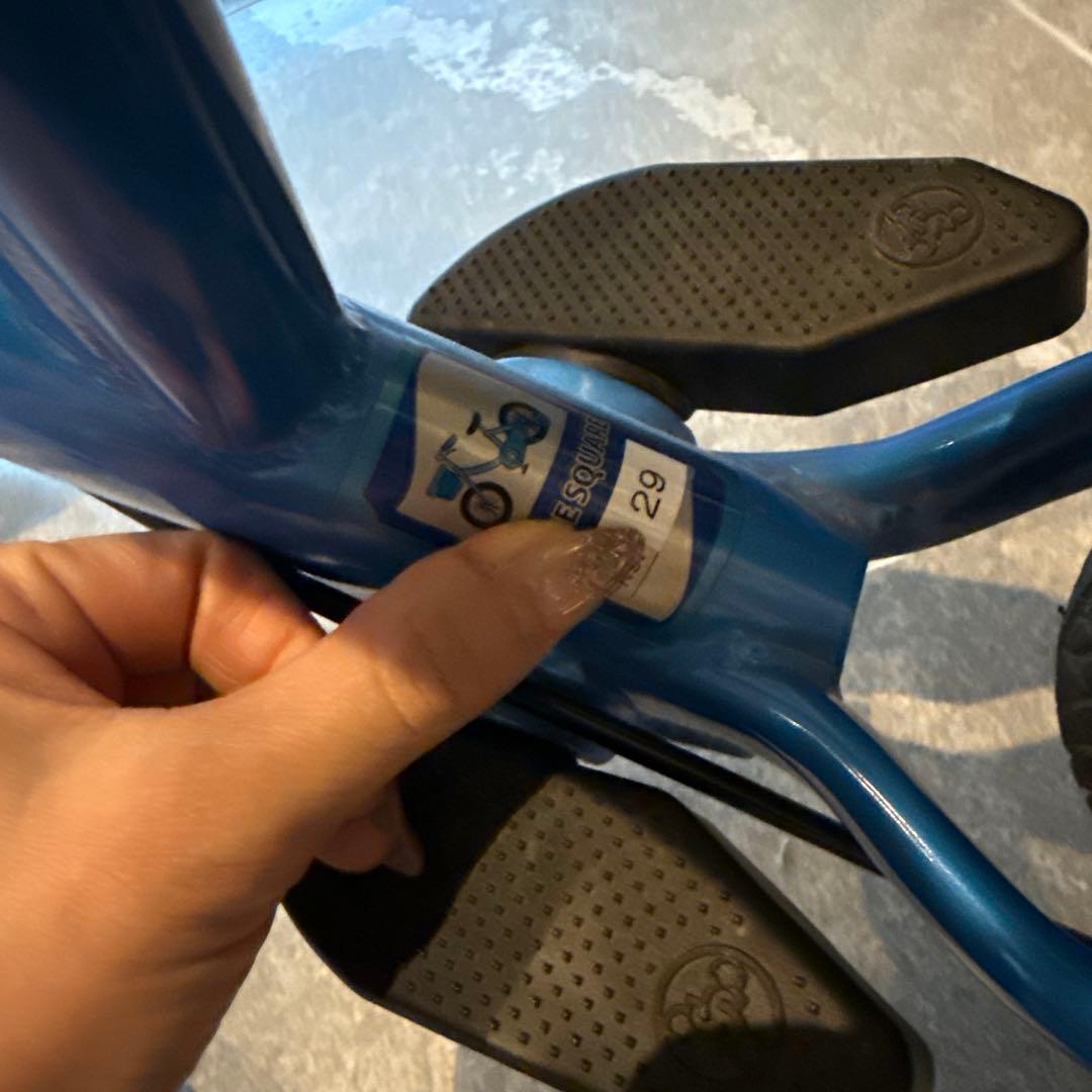 STRIDER 14x ブルー　キックスタンド付き(サイクリング店でつけました)