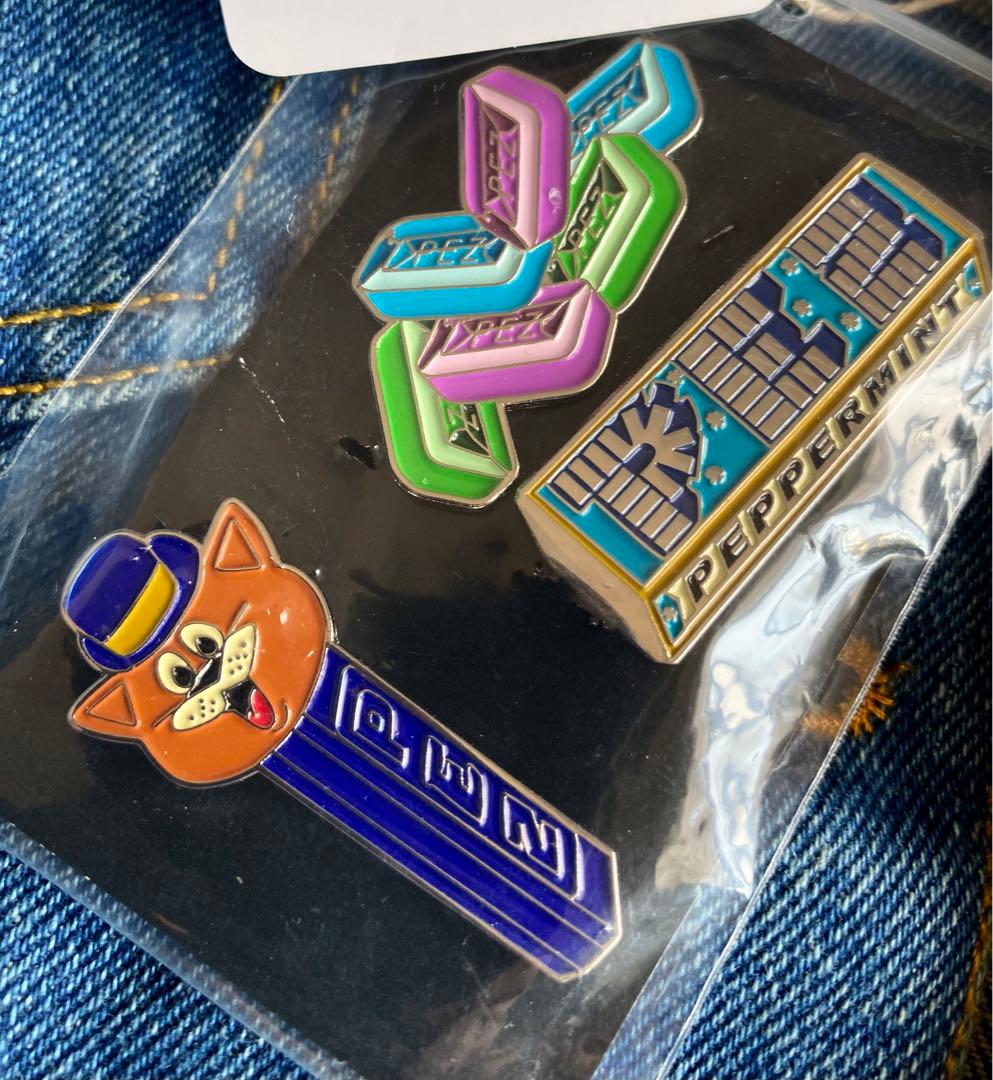 PEZ × ear PAPILLONNER ピンバッジデニムジャケット 25SS