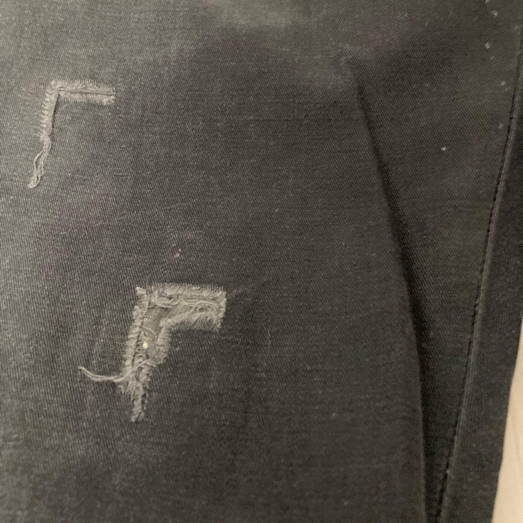 60s 50s ブラックパンツ　ヴィンテージ　usa製 コットン　ワーク