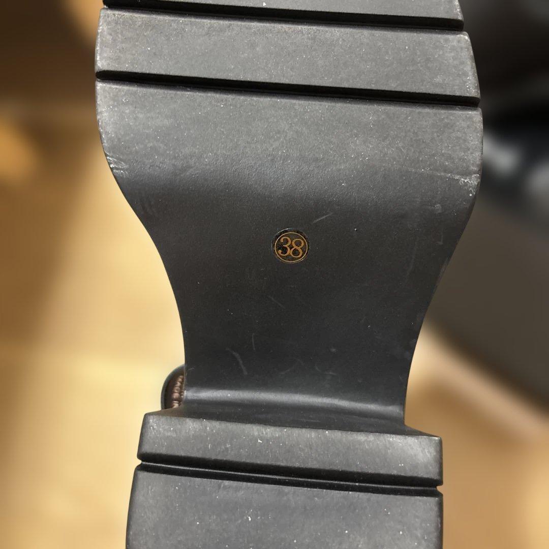 beams ブラックサボ・クロッグサンダル 38