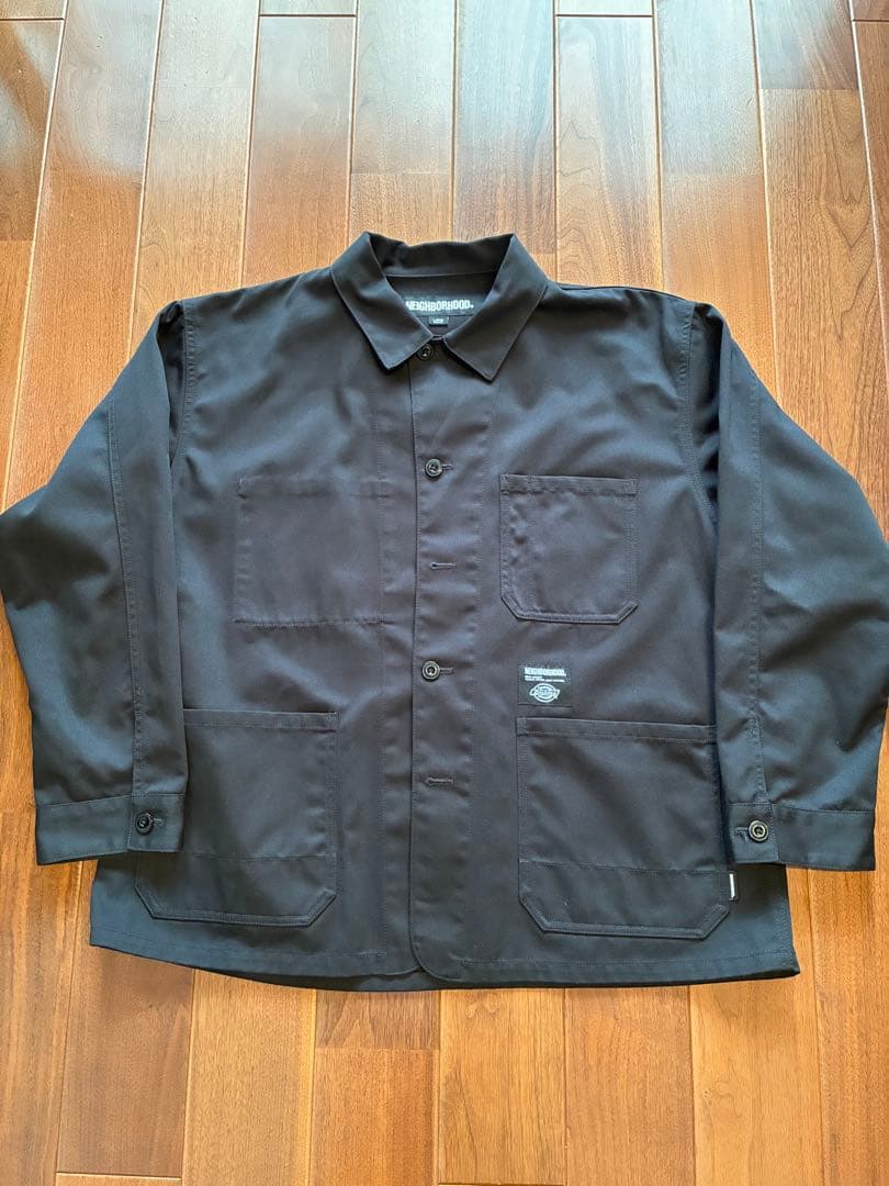 ジャケット・アウター NEIGHBORHOOD DICKIES COVERALL JACKET L