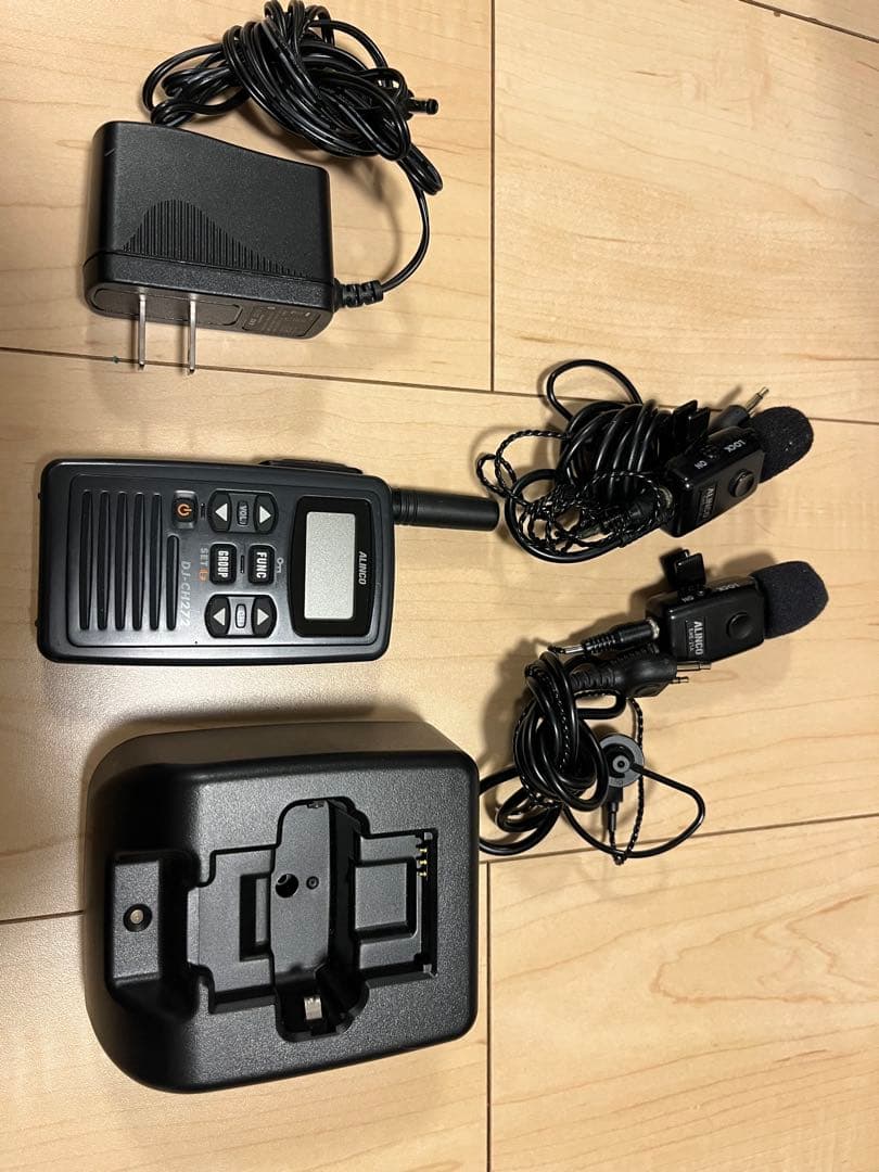 【ほぼ未使用】ALINCO DJ-CH272 EDC-182 EME-21A×2