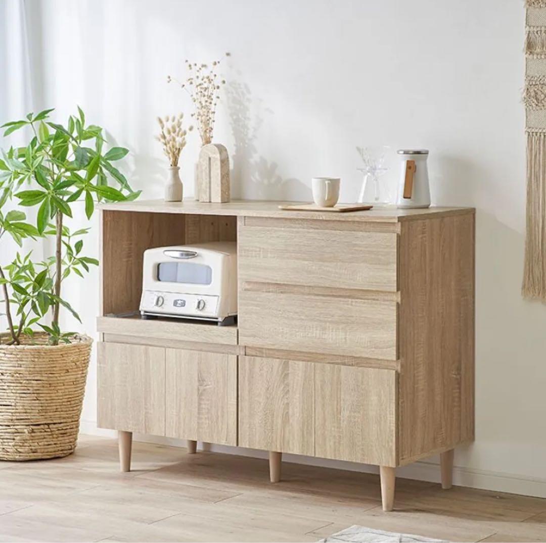 【ゆん】【そのまま梱包】LOWYA レンジボード【8/23以降発送】