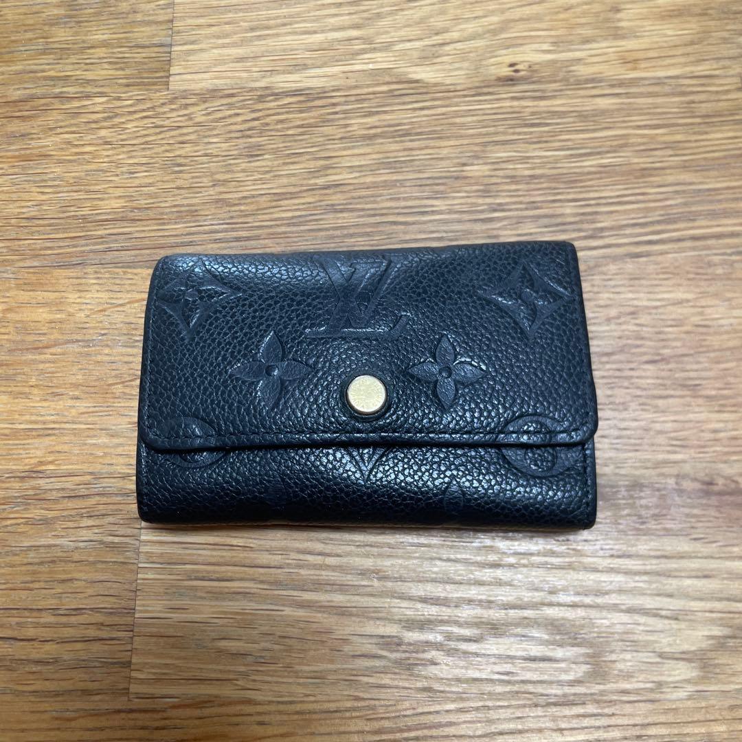 LV ルイ・ヴィトン　キーケース　ミュルティクレ6 ブラック