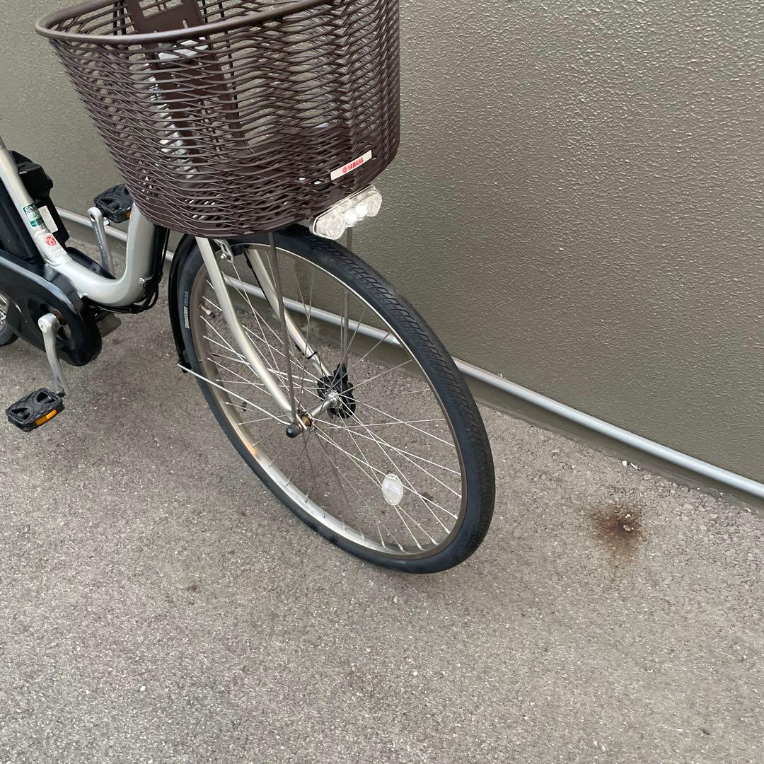 【8.7A h】ヤマハ電動アシスト自転車26インチ シルバー