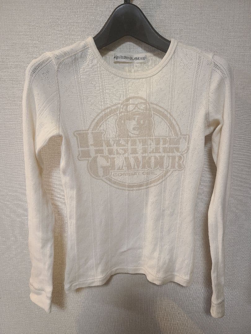 ✨HYSTERIC GLAMOUR ロングTシャツ　白vintage