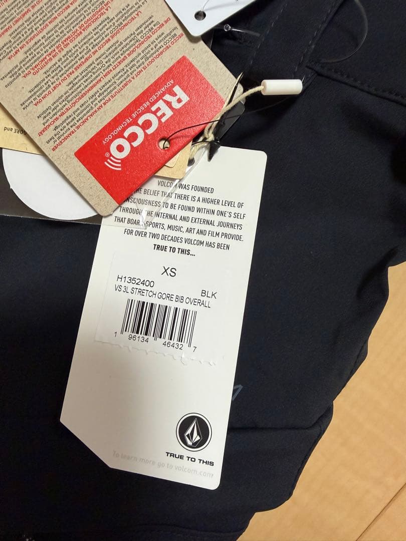 volcom GORE-TEX ビブパンツ