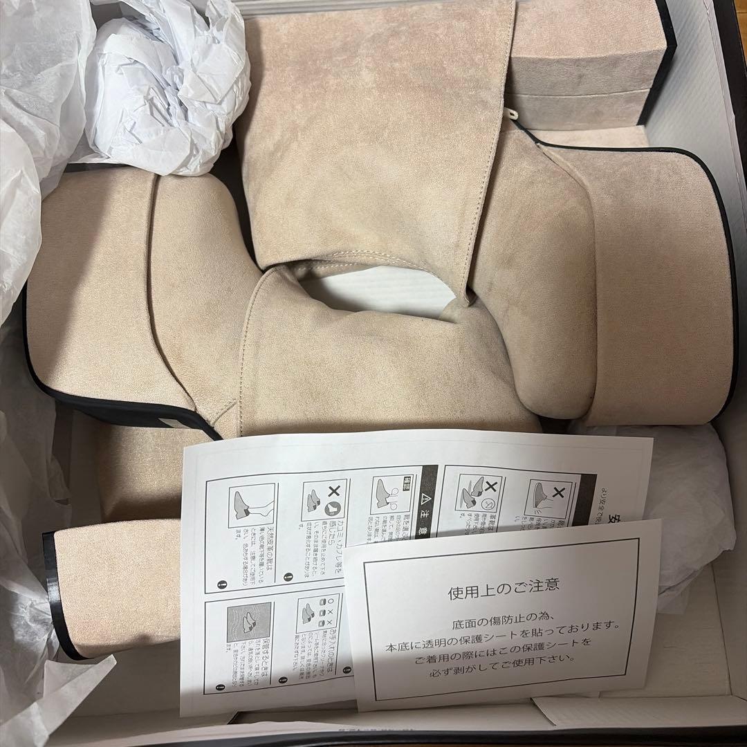 正規品⭐︎新品未使用emoda フレアーカバーフィットブーツ