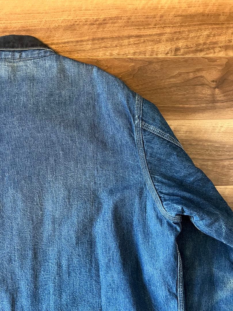 70s Sears work leisure USA デニム カバーオール XL