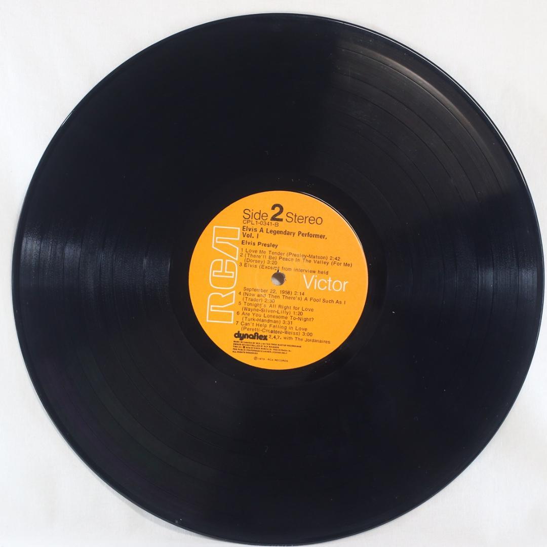 Elvis Presley A Legendary Performer カナダ盤