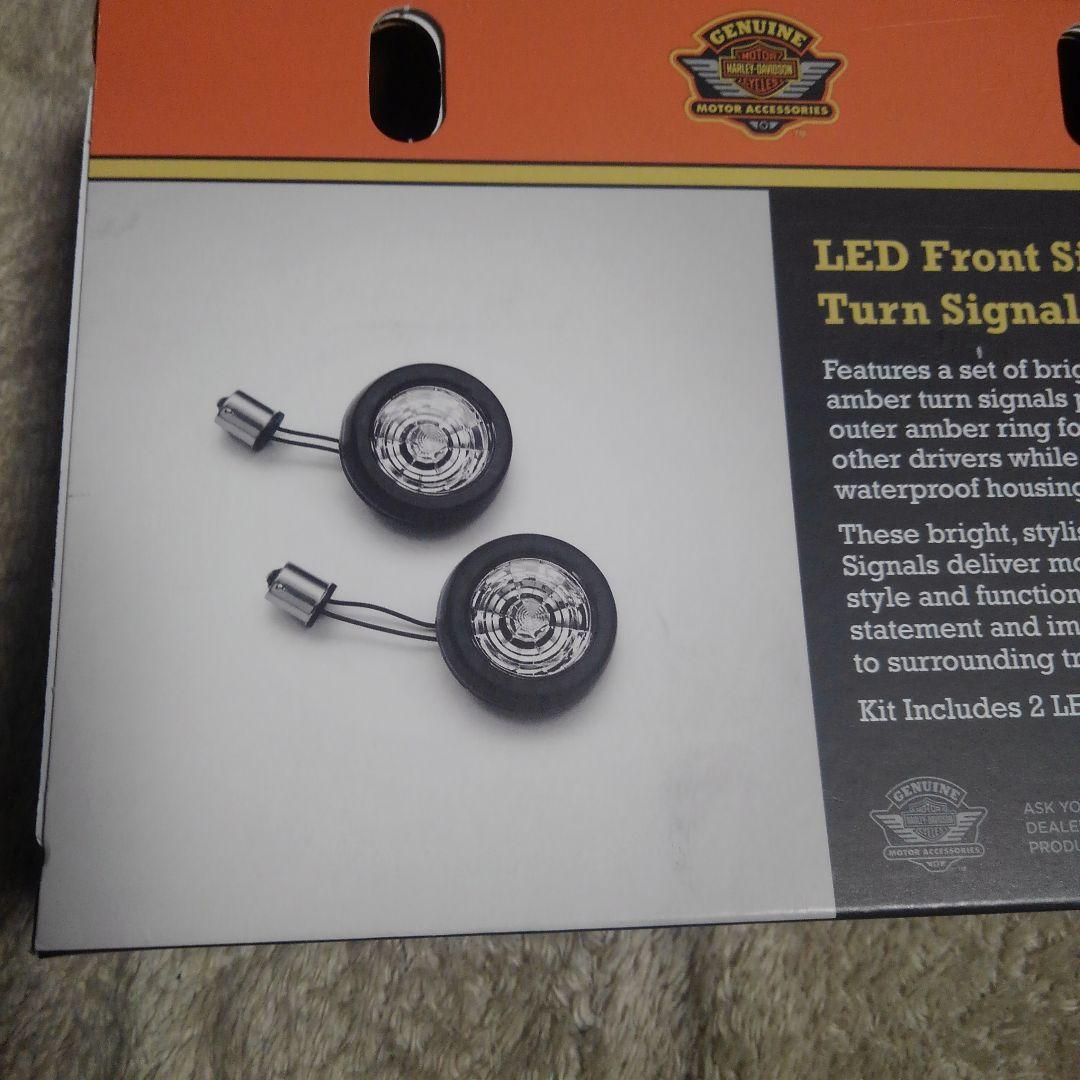 ハーレー　純正　ウインカー　 LEDフロントシグネチャーターンシグナルインサート