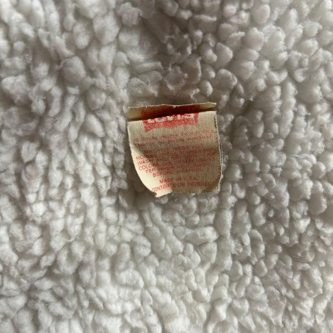 Levi's リーバイス ボア シェルパ USA製 70608 80s 常田着用