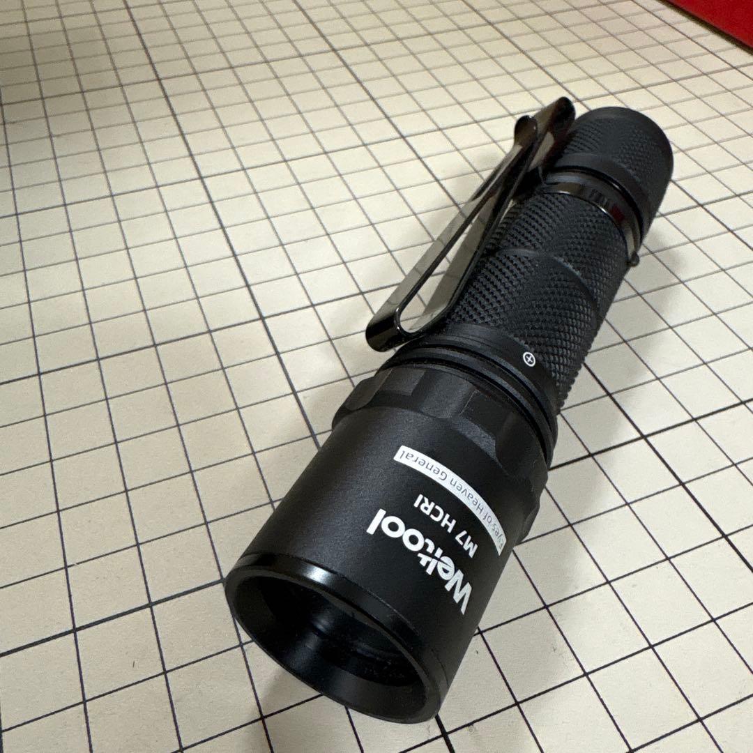 ライト・ランタン weltool M7 HCRI LED Flashlight