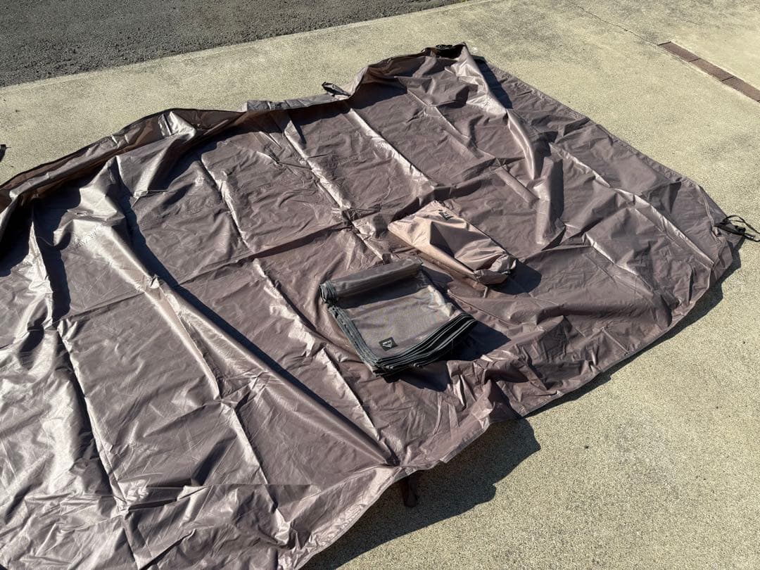 ラーテルワークス　ボーデン　＋　ルーフプロテクター　　＋　リビングシート