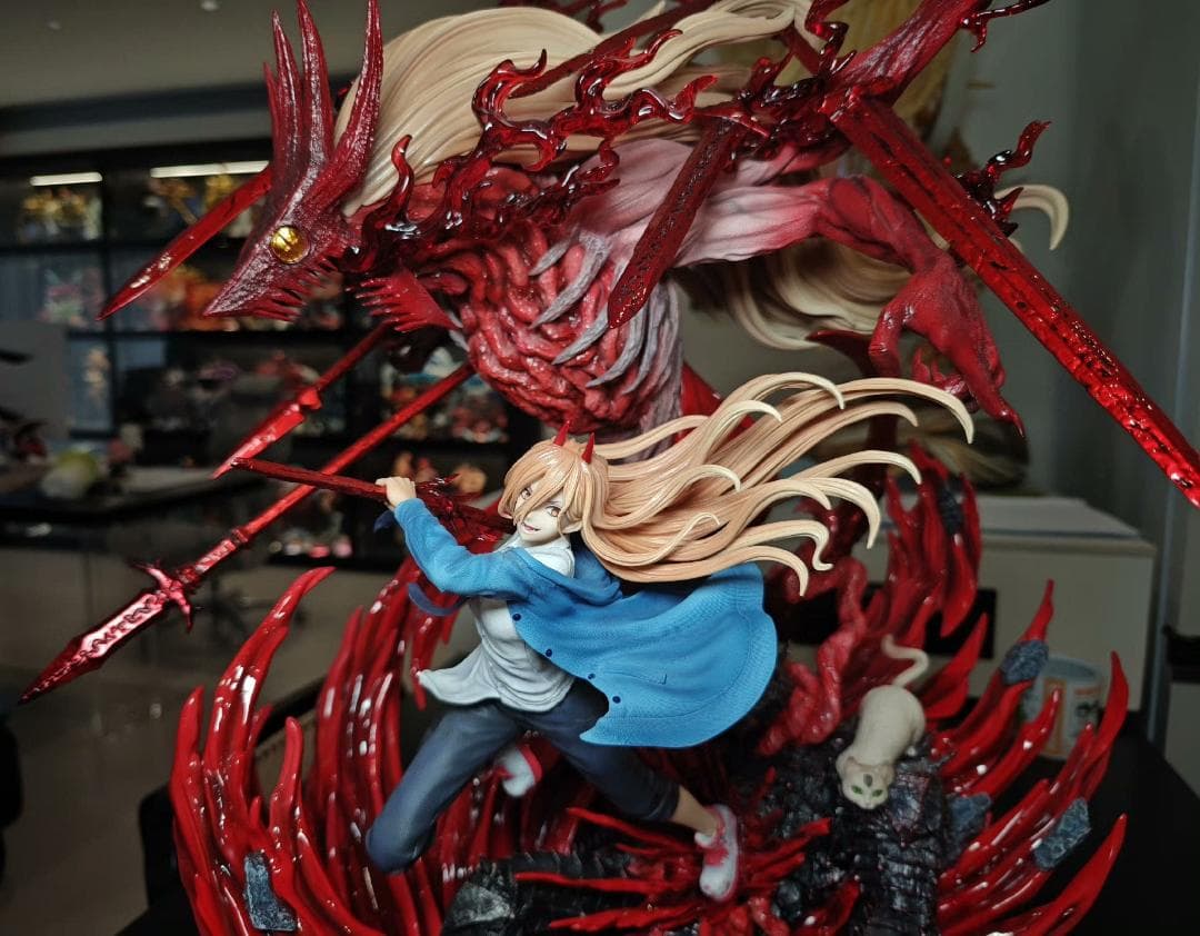 チェンソーマン パワー 魔人形態 フィギュア ガレージキット スタチュー