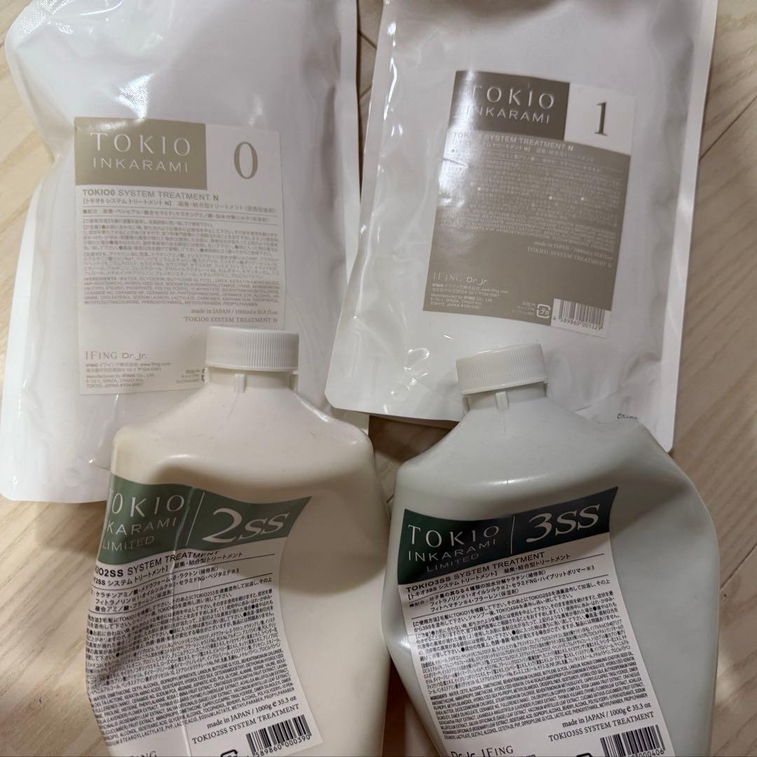 TOKIO トリートメント インカラミ0 1 2SS 3SS