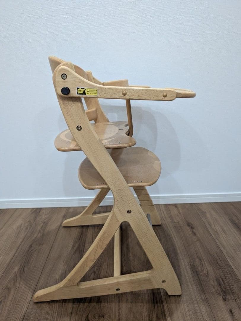 【美品】大和屋　すくすくチェアプラス　テーブル・ガード付き