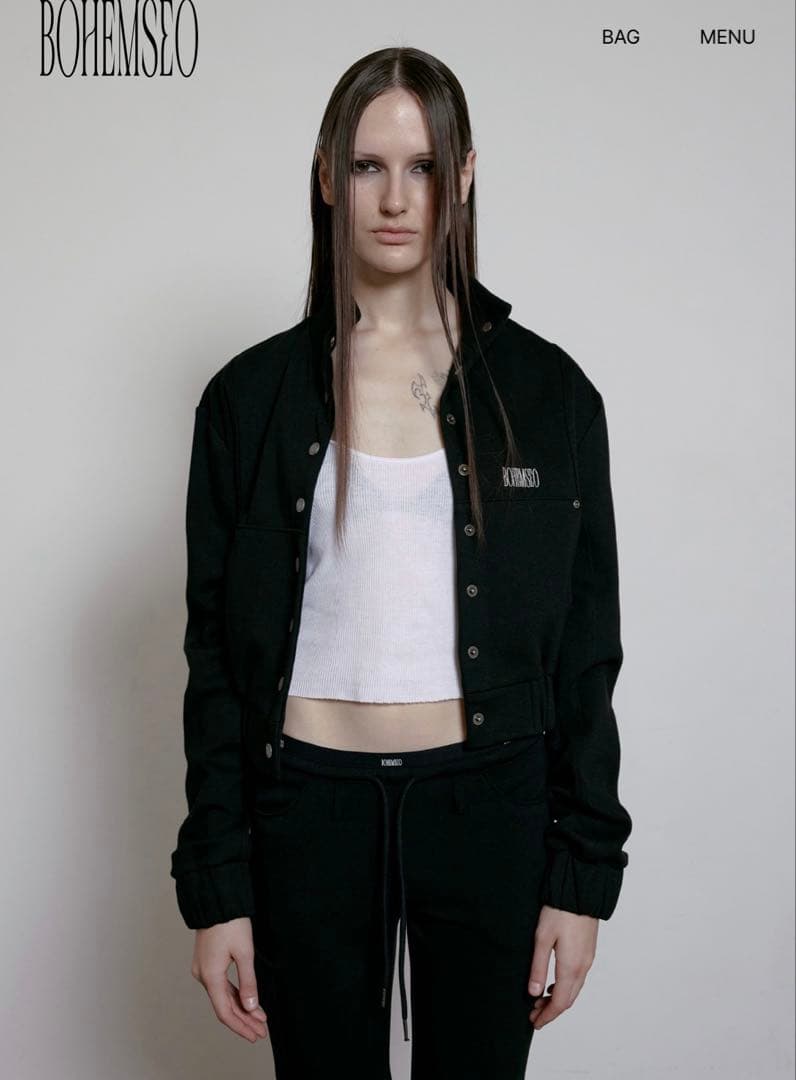 12TH 24ver. 001 BOMBER JACKET ブラック