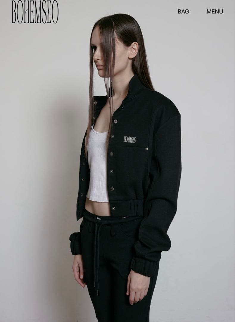 12TH 24ver. 001 BOMBER JACKET ブラック