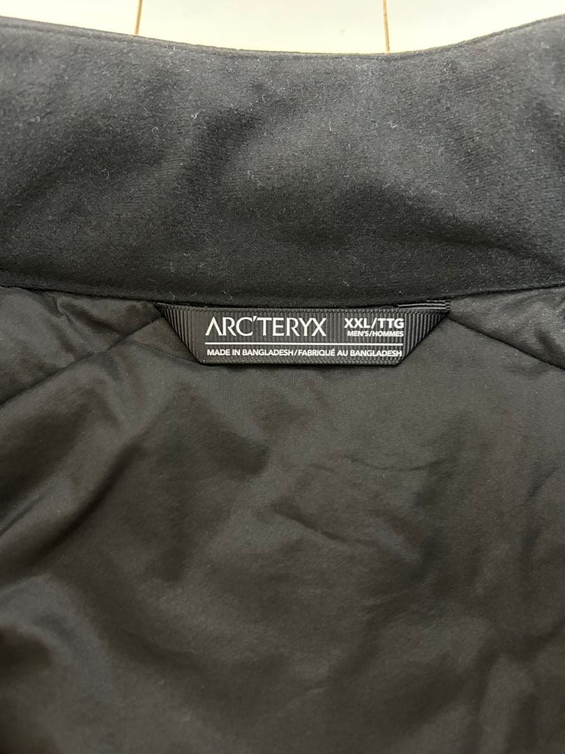 【新品未使用】ARC'TERYX Atom SL Vest ブラック XXL