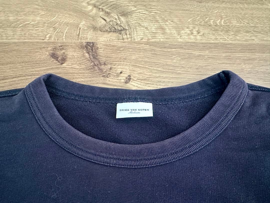 DRIES VAN NOTEN スウェット ネイビー
