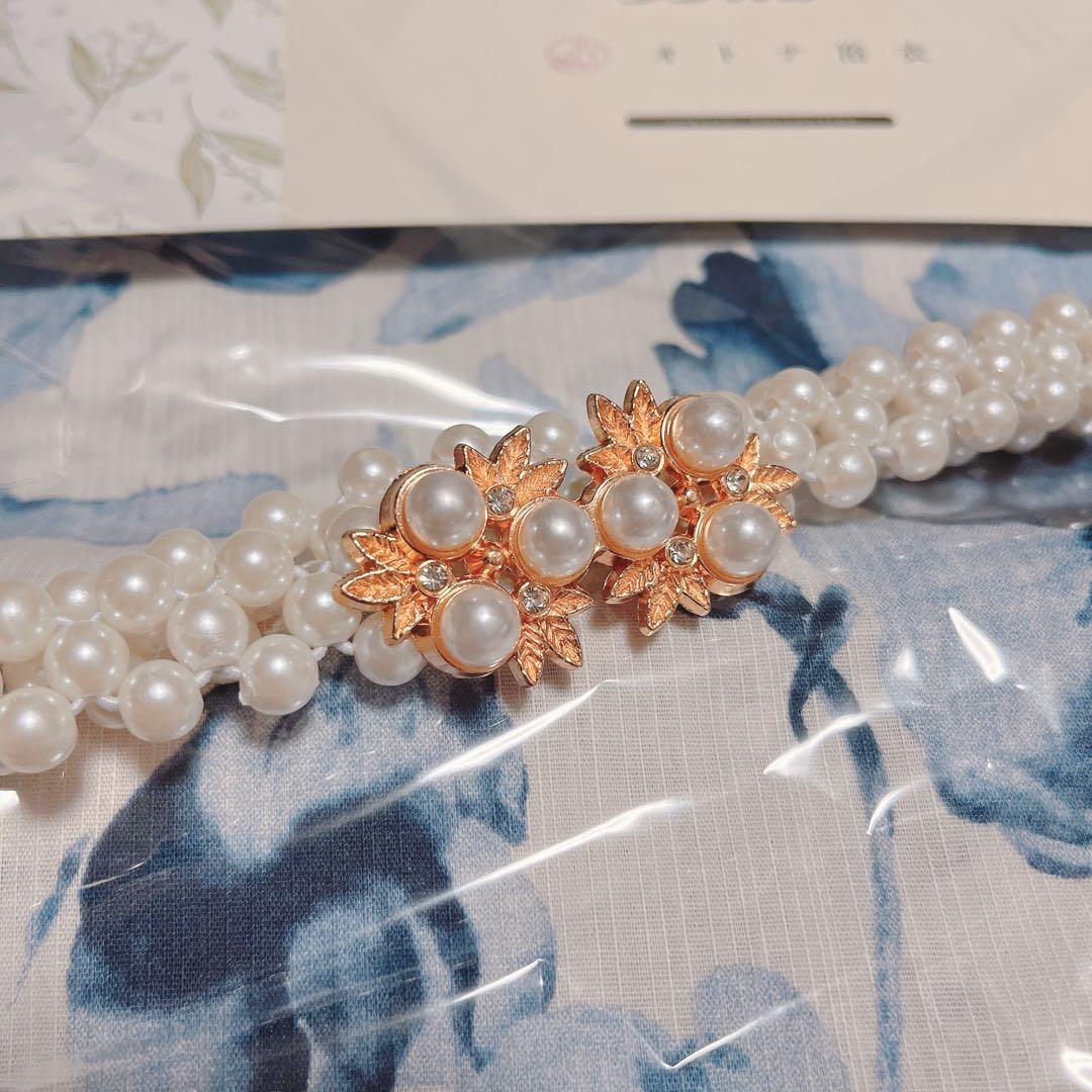 【新品未使用】 dita 涼風の花水木 5点セット パール帯付き