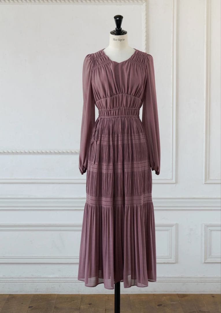 本日24時まで限定お値下げ中❗️herlipto Majolica dress