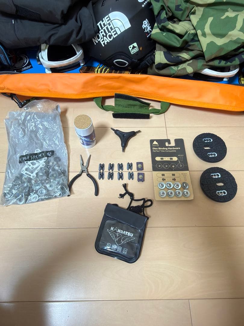 スノーボードウェアセット 迷彩柄 step on