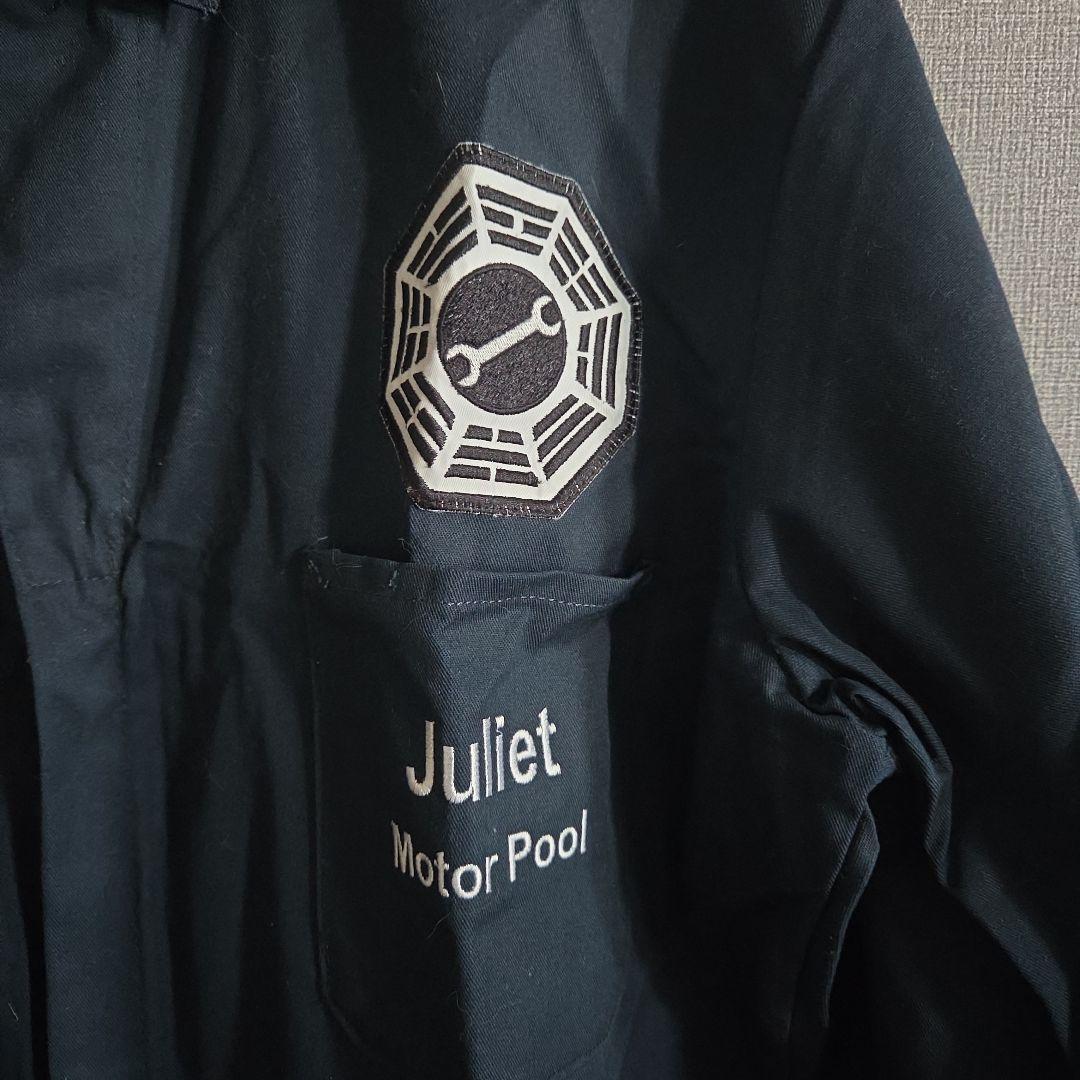 海外ドラマLOST　ダーマイニシアティブ　つなぎ　レプリカ　ネイビー