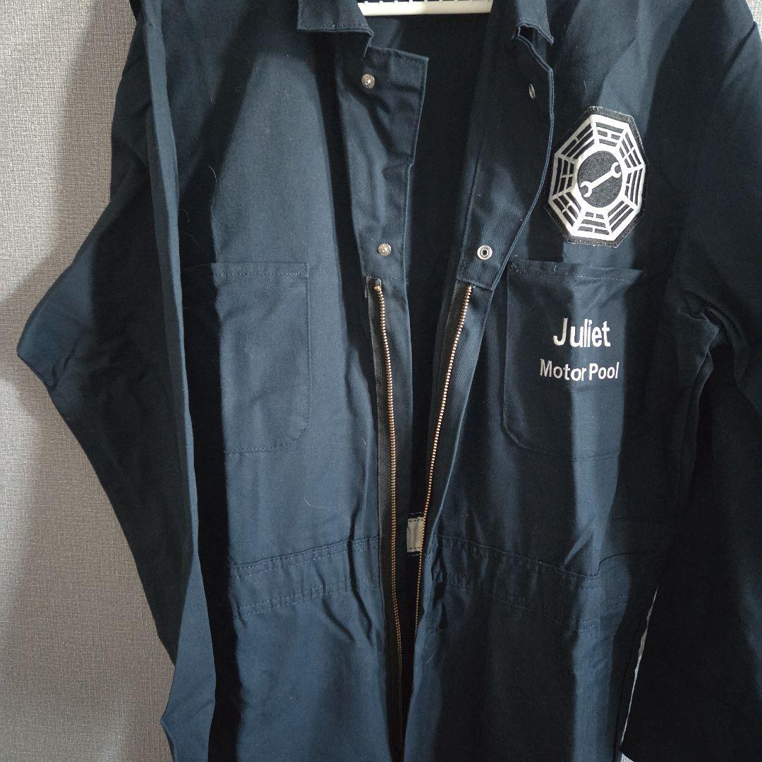 海外ドラマLOST　ダーマイニシアティブ　つなぎ　レプリカ　ネイビー