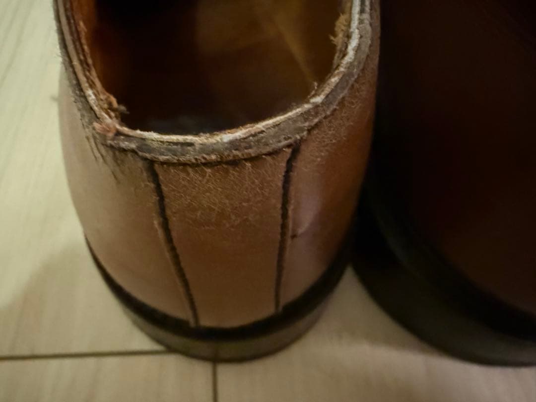 JMウエストン ハーフハント　Uチップ ブラウン 茶 シューズ