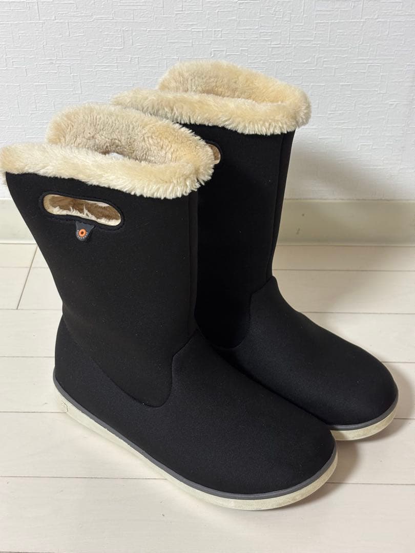 BOGS ボグス　スノーブーツ 完全防水　ウォータープルーフ ブラック
