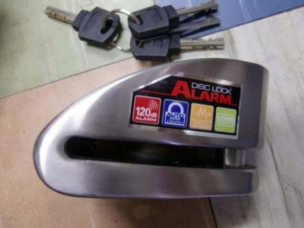 100110 ゼナXX15 ステンレス ディスクロックアラーム（在庫あり