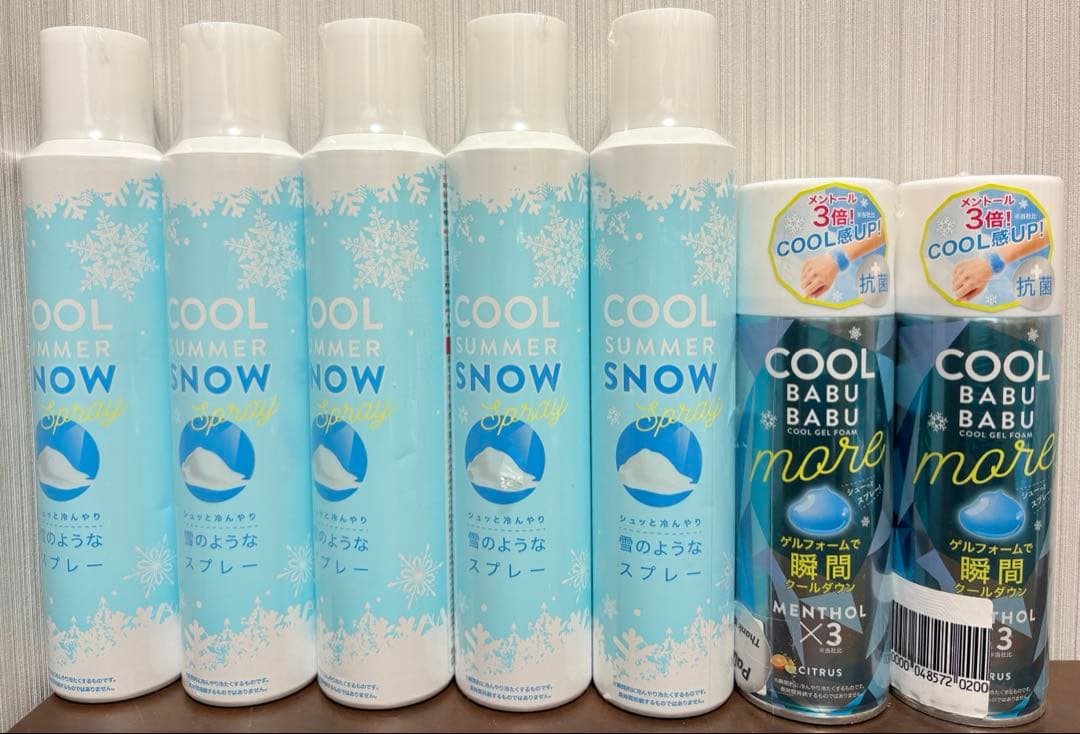 コジット クールバブバブ モア　2本セット+おまけ　冷却スプレー