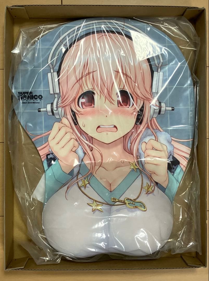 すーぱーそに子 等身大　おっぱいマウスパッド 2.0 / すーぱーぽちゃ子