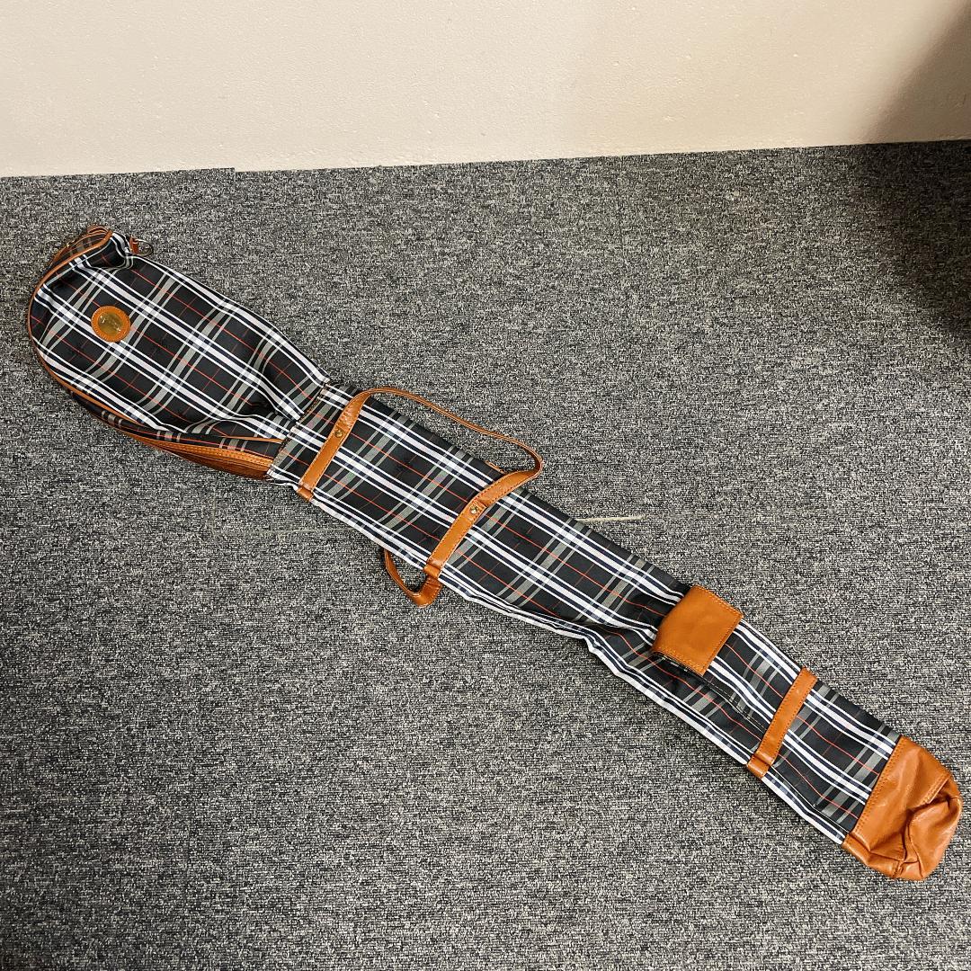 おまけ多数　希少 ダンロップ WINDSOR キャディバッグ レザー　クラシック