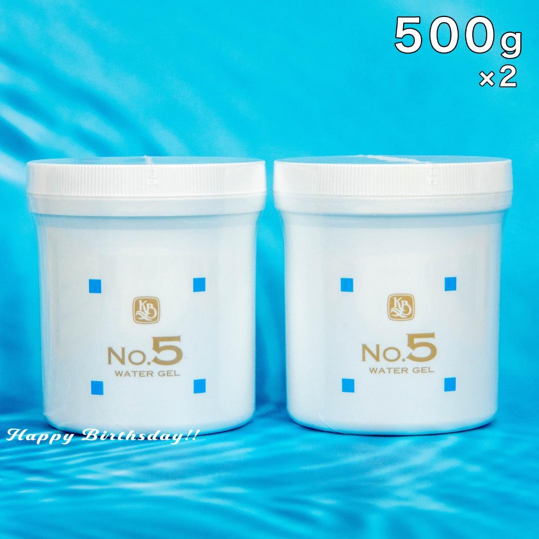 顔を洗う水 NO.5 ウォーターゲル 500g 2個セット
