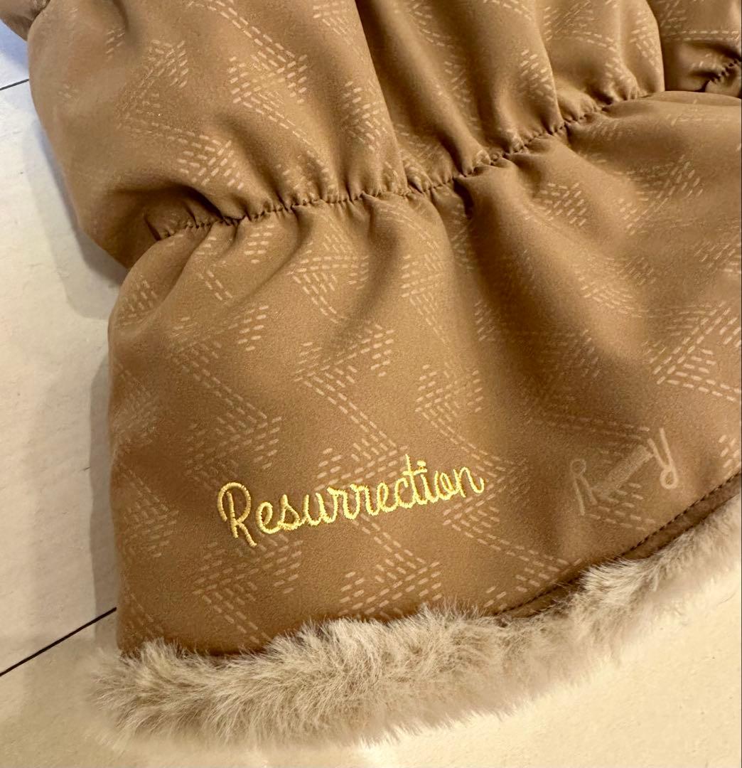 新品タグ付き⭐︎レザレクション Resurrectionレッグウォーマー キャメル