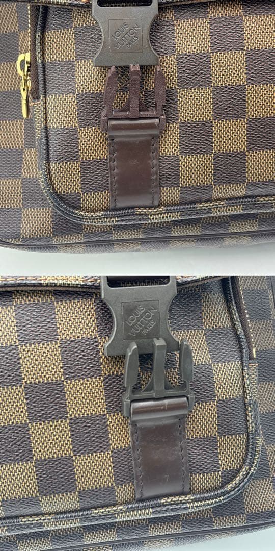 ルイヴィトン N51126 ダミエ リポーター メルヴィール ショルダーバッグ