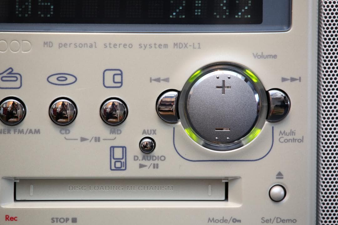 KENWOOD MDX-L1 CD/MD/TUNER コンポ ラジカセ 極美品