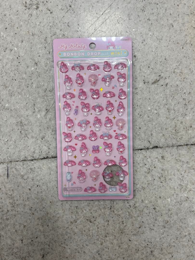 【新作正規品】サンリオ ボンボンドロップ mini シール19枚セット