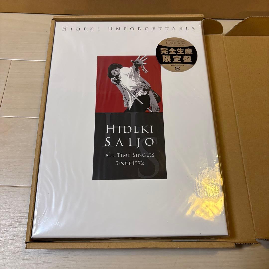 未開封 HIDEKI UNFORGETTABLE - 西城秀樹 完全生産限定盤