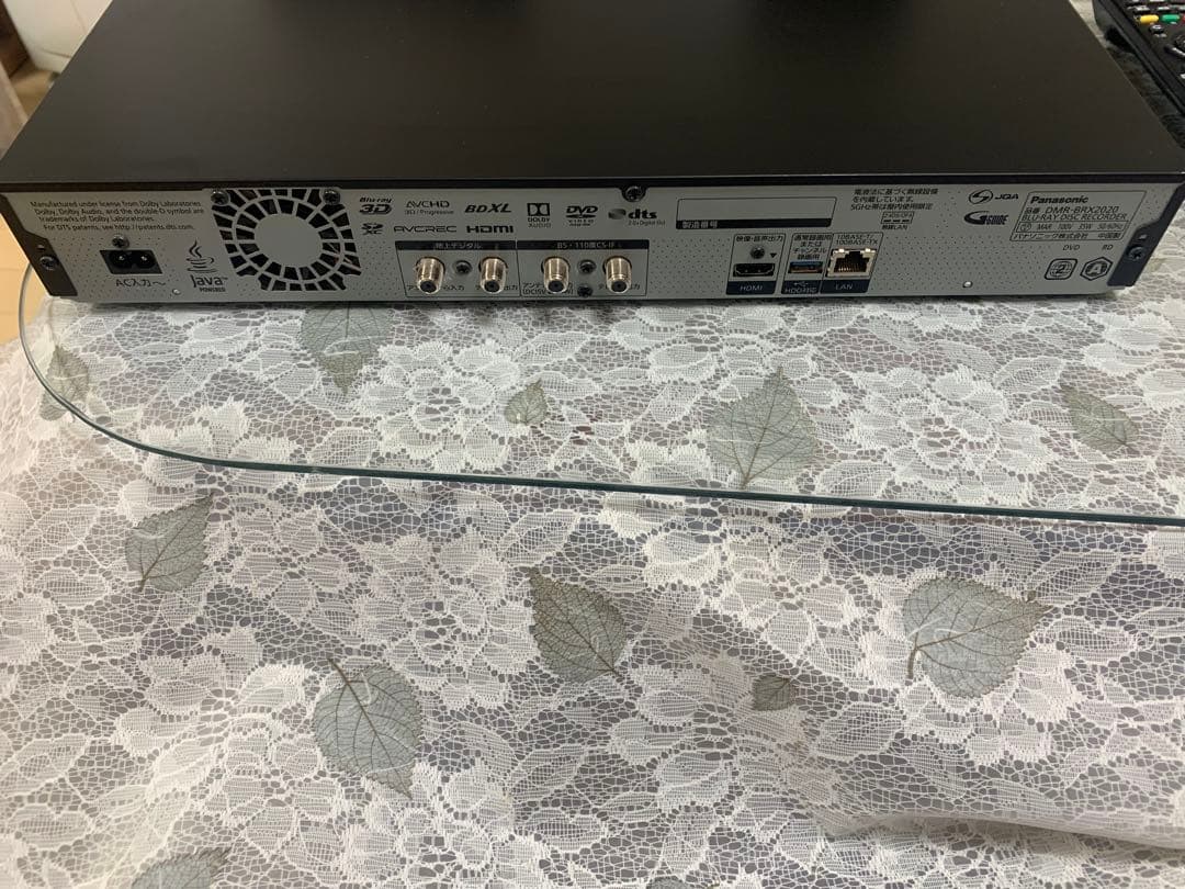 Panasonic DMR-BRX2020 ブルーレイレコーダー（ジャンク品）