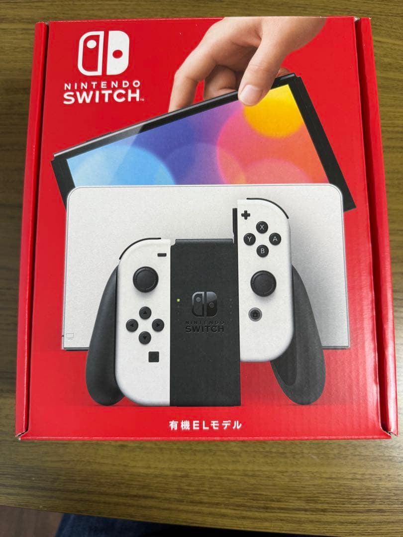 Nintendo Switch有機EL本体ホワイト ※ジョイコングリップ無し
